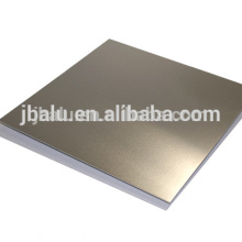Alta calidad Sublimation matrícula de aluminio en blanco para la decoración
